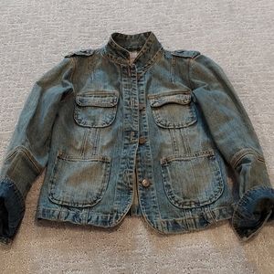 Central Park Fitted denim jacket